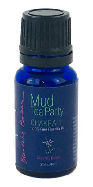 Mud Tea Party essential oil blend can be used in diffusers, a few drops on a tissue, 8 drops in bathwater, or 20 drops in your favorite lotion or oil.